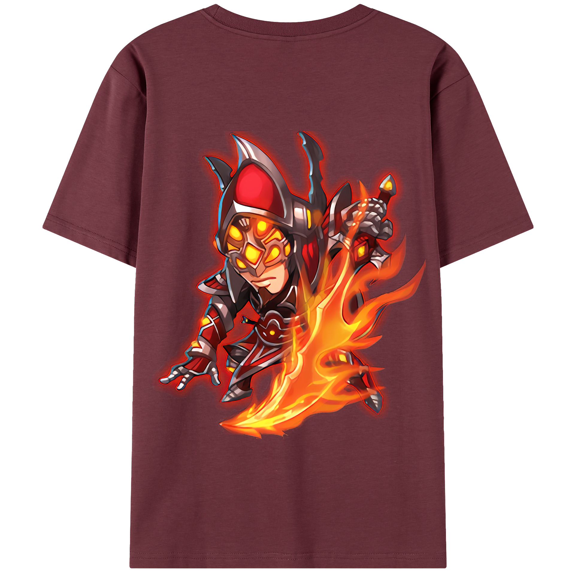 リーグ・オブ・レジェンド League of Legends LOL 綿100％半袖Tシャツ（背面プリント）